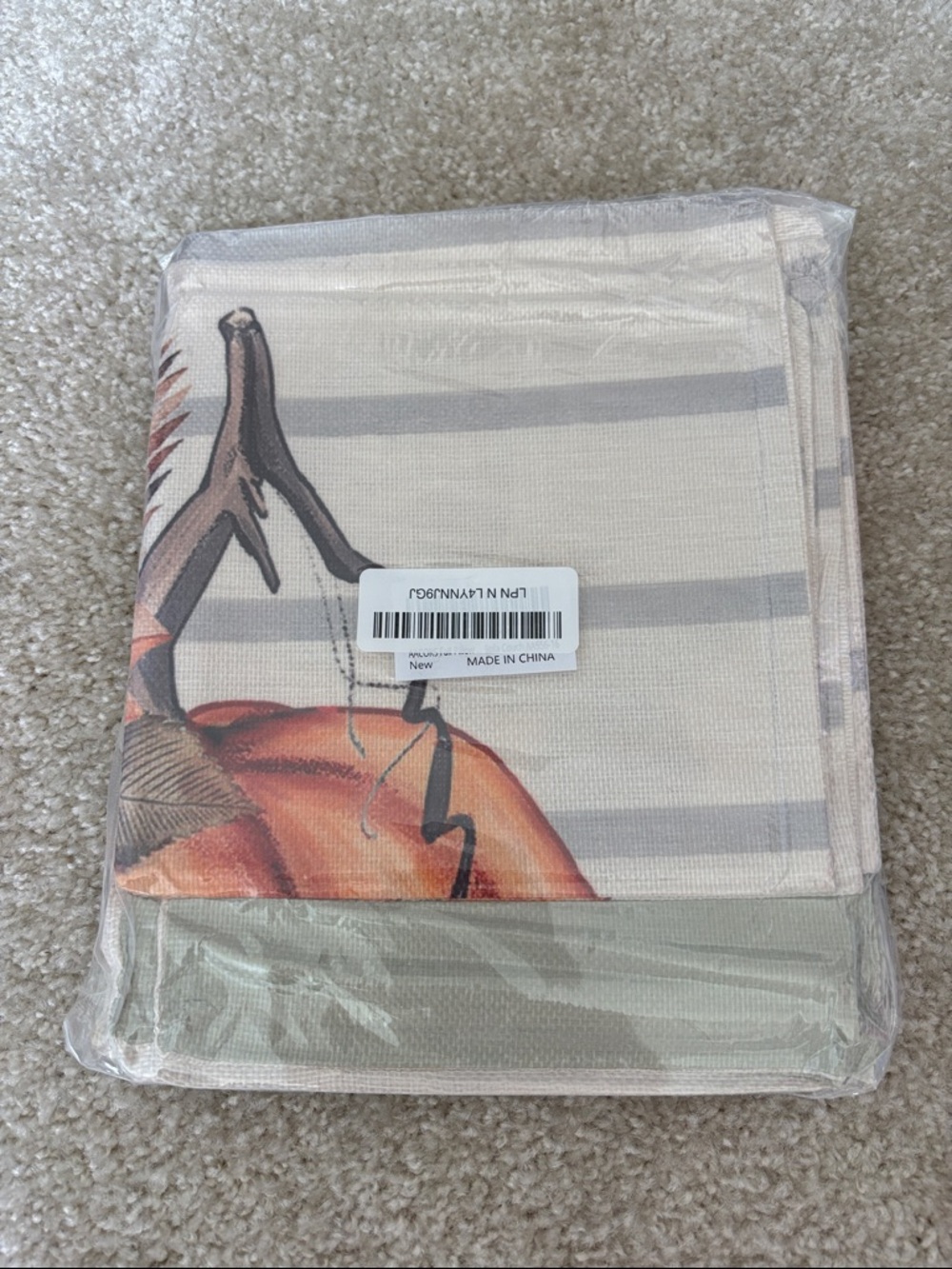 Canvas pillow covers